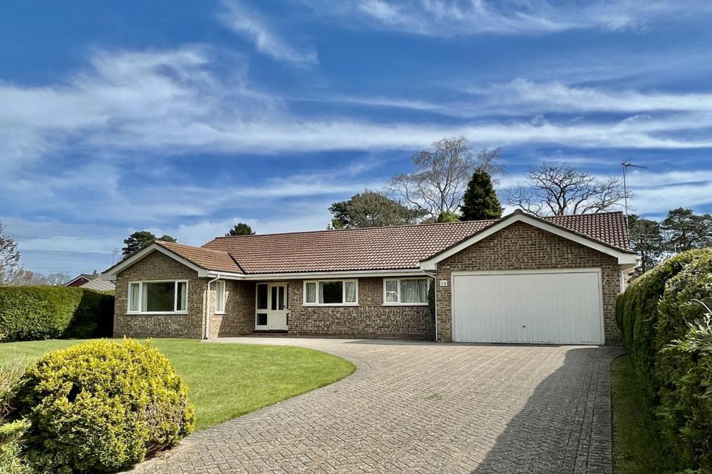 The Glade, Ashley Heath, Ringwood, BH24 2HR 4 bed bungalow £675,000