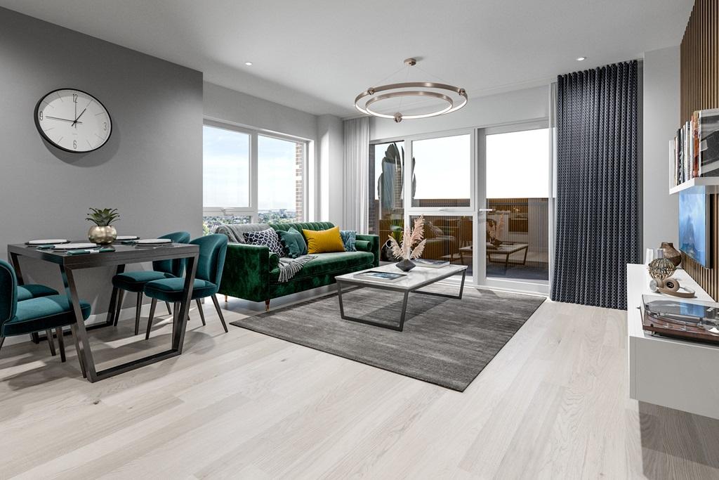 Kempton Apartments at High Street Quarter 4 Smithy Lane, Hounslow TW3 3