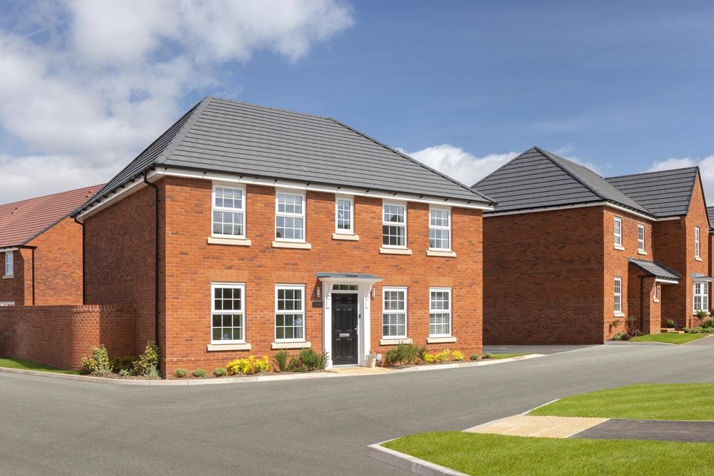 Outside view of the Chelworth 4 bedroom detached home