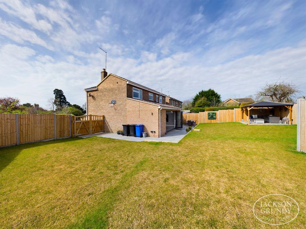 Rear garden