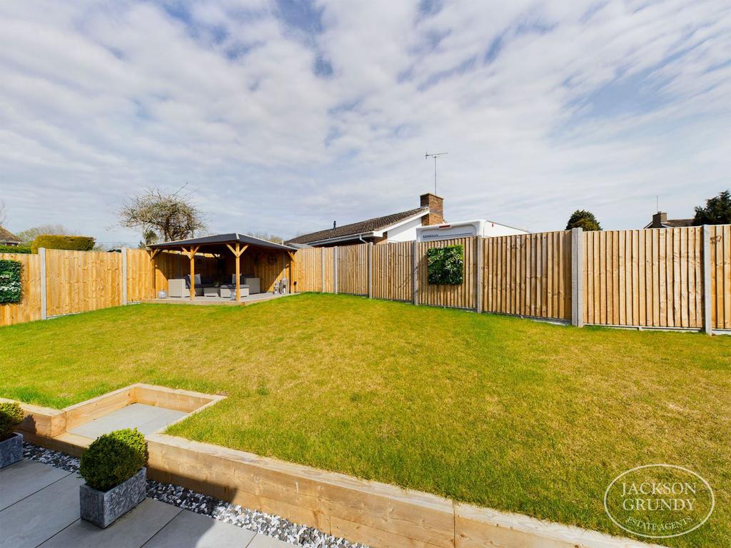 Rear garden