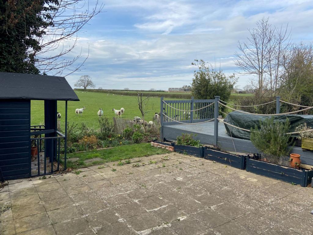 Rear garden