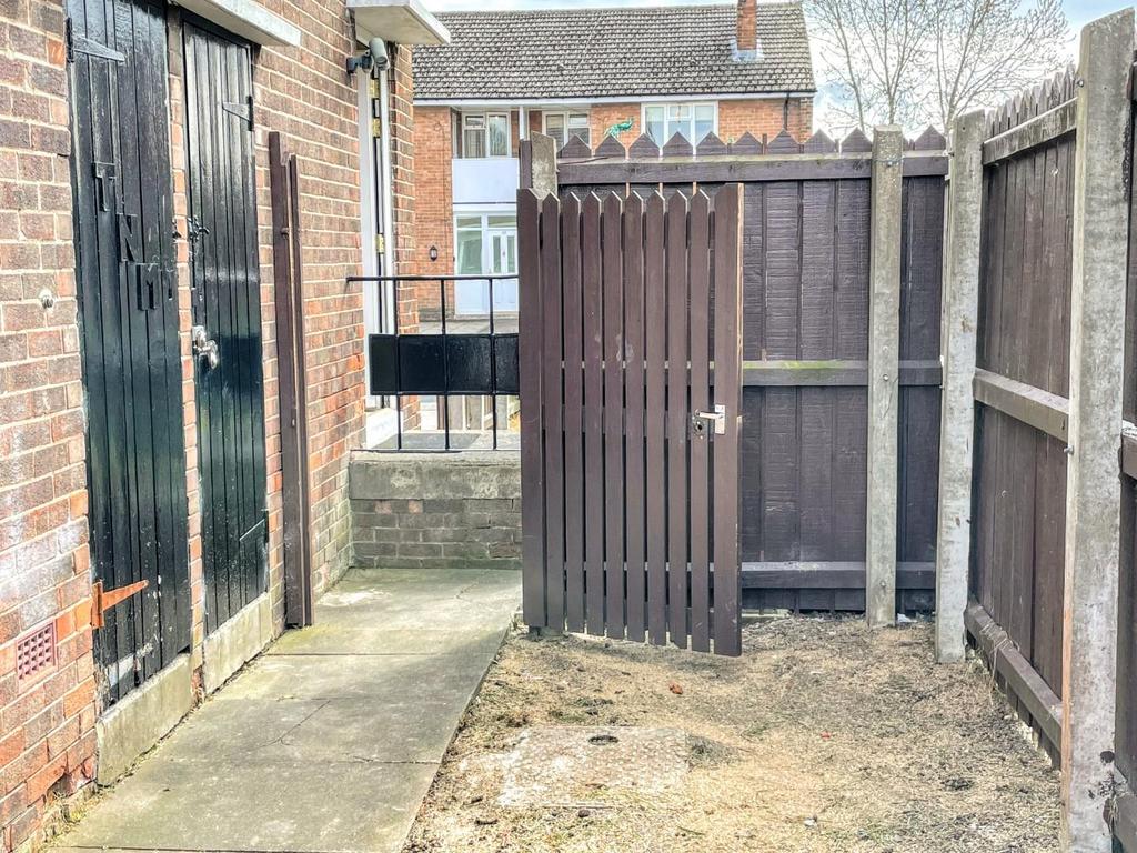 Rear garden