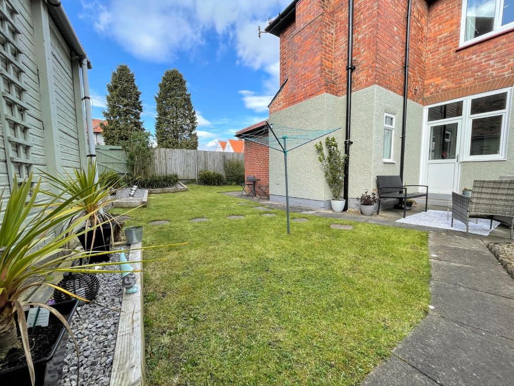 Rear garden