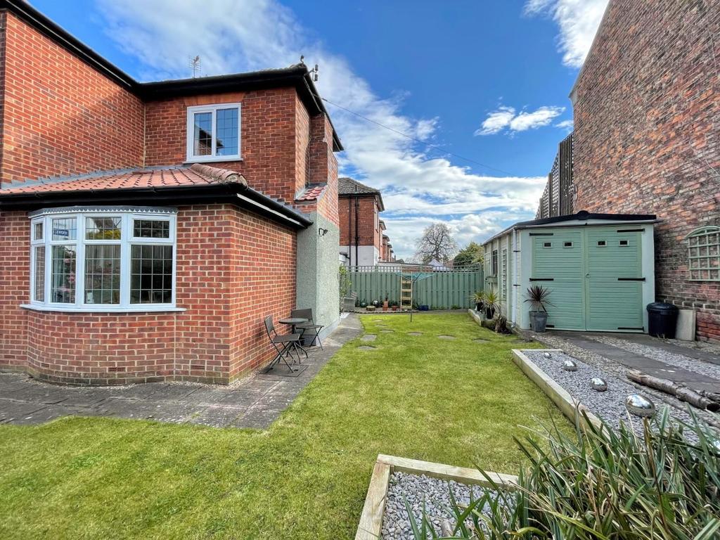 Rear garden