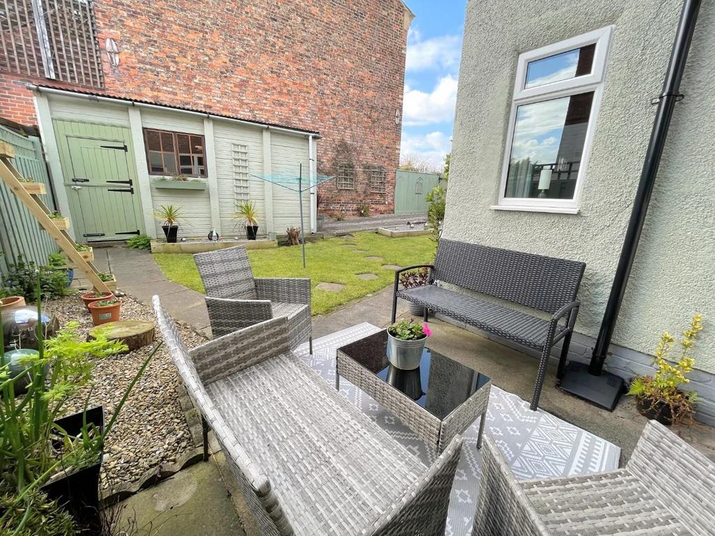 Rear garden