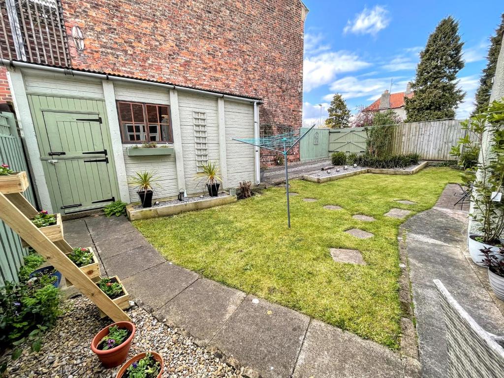 Rear garden