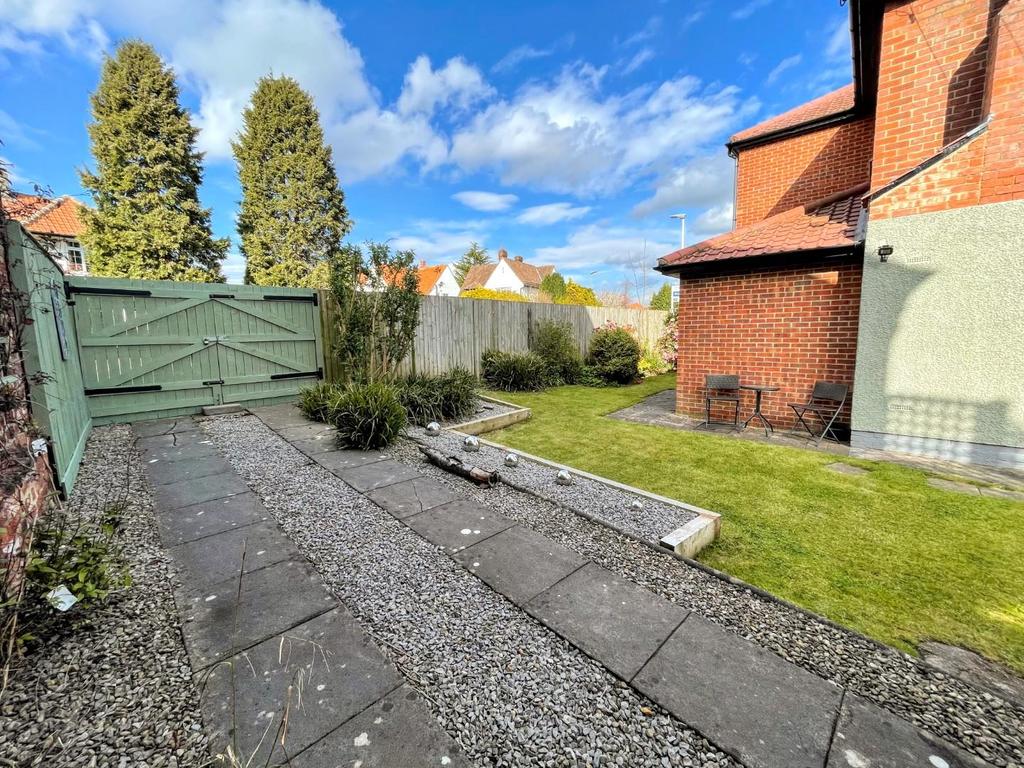 Rear garden