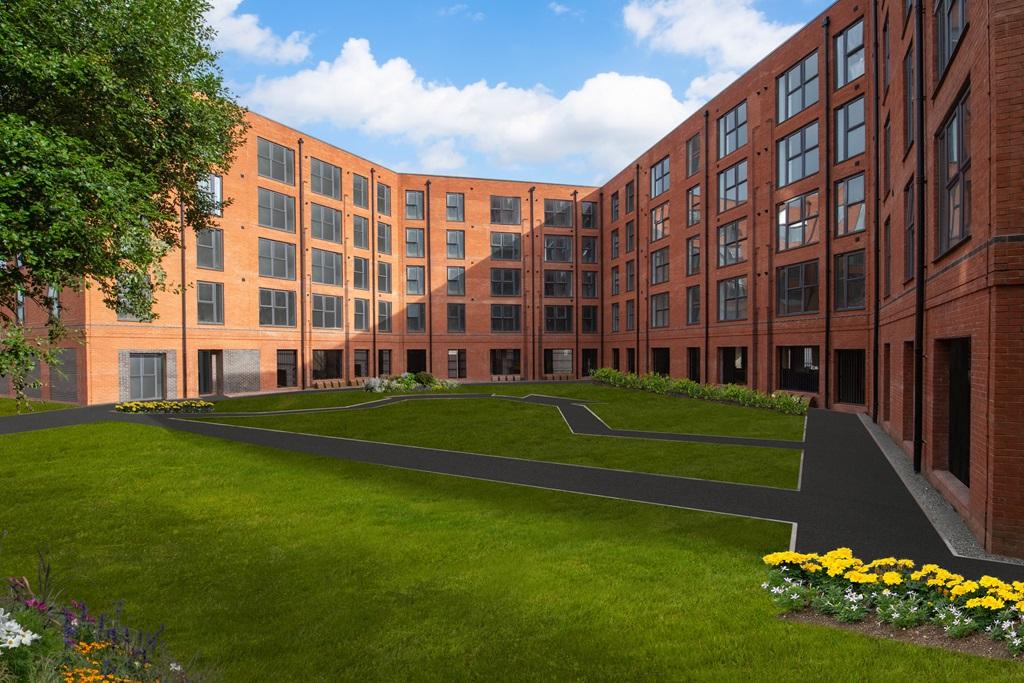 Exterior view of our apartments at Berrington Place in Birmingham
