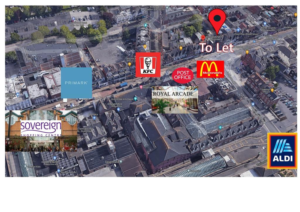 CENTRAL Retail property (high street) to rent £1,333 pcm (£