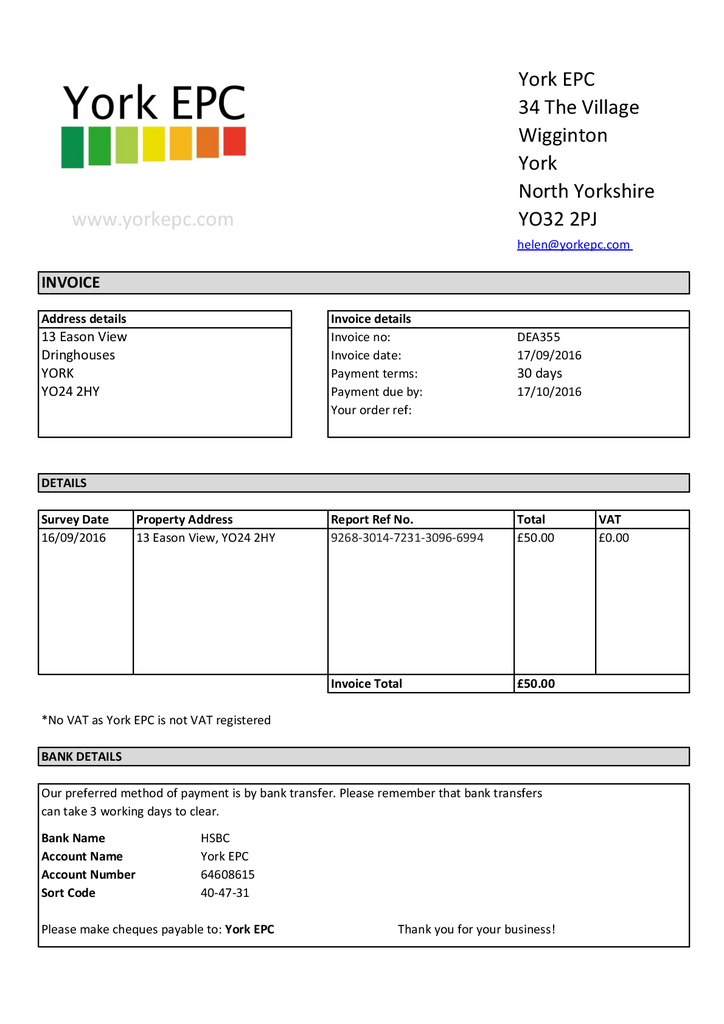 EPC Certificate