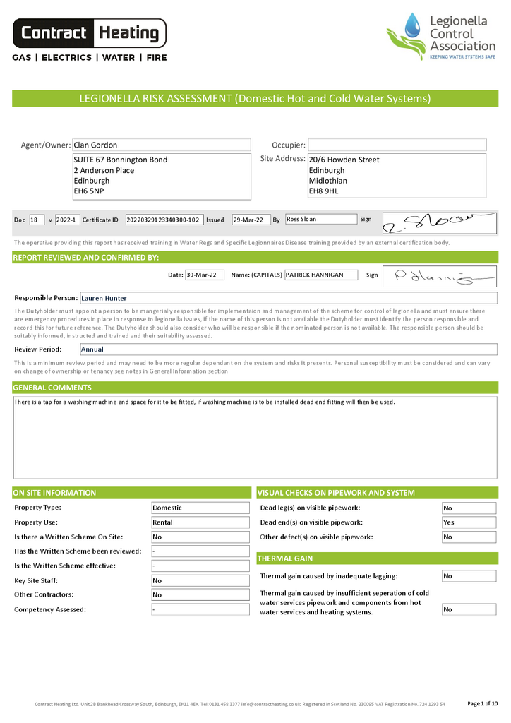 EPC Certificate