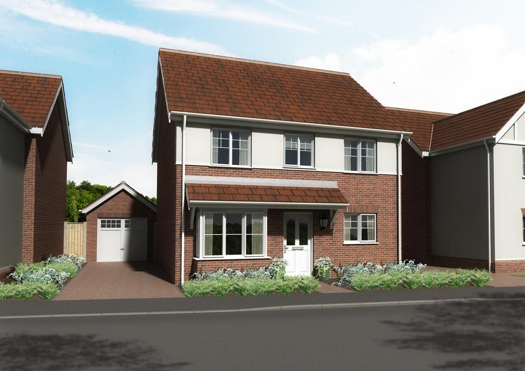 Claydon Park, off Burgh Road... 4 bed detached house £320,000