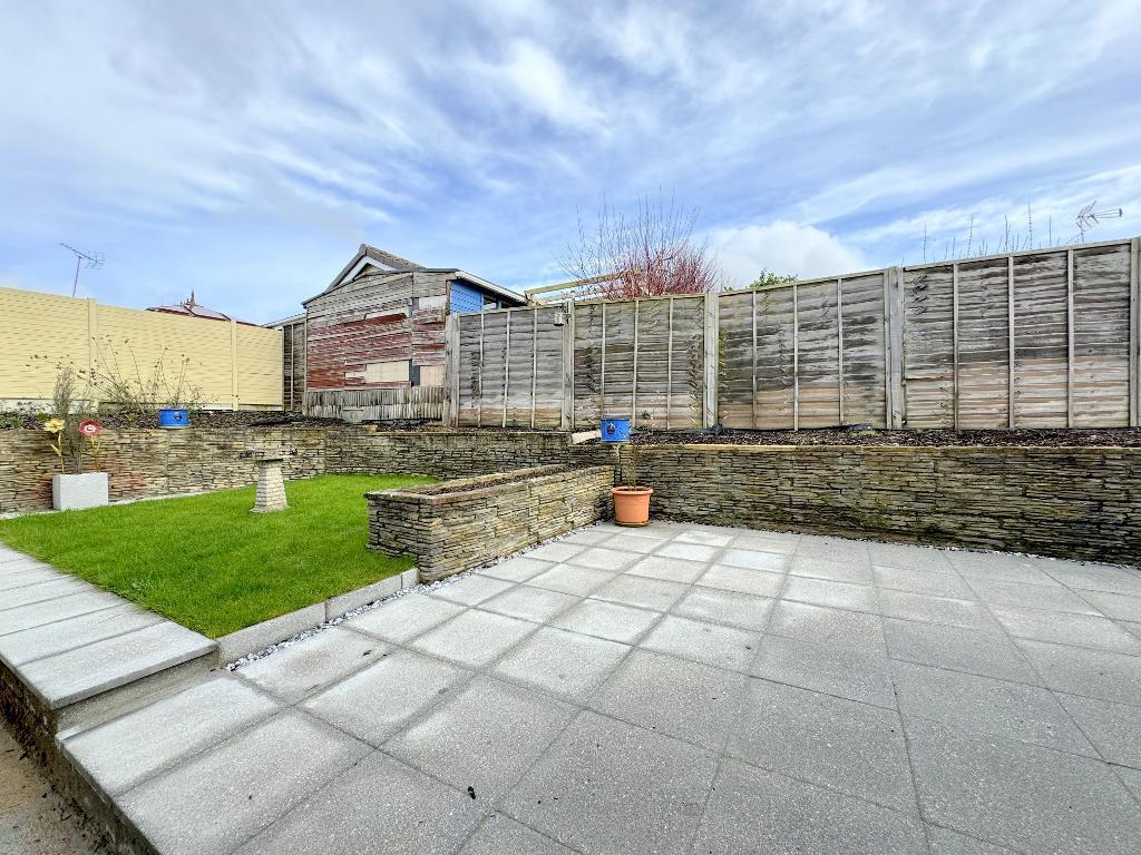 Rear patio