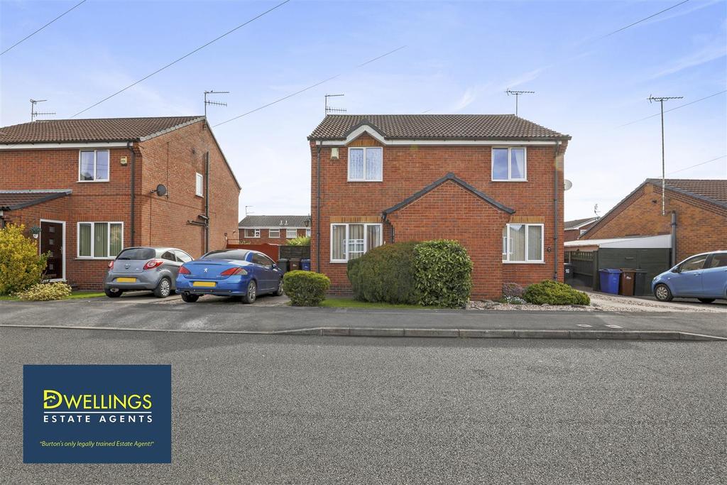 Jennings Way, BurtonOnTrent 2 bed semidetached house £150,000