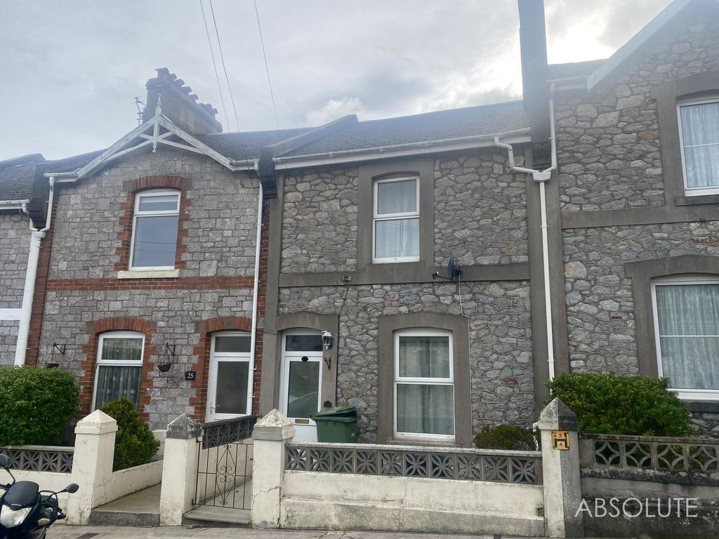 Woodville Road, Torquay, Devon, TQ1 2 bed terraced house £190,000