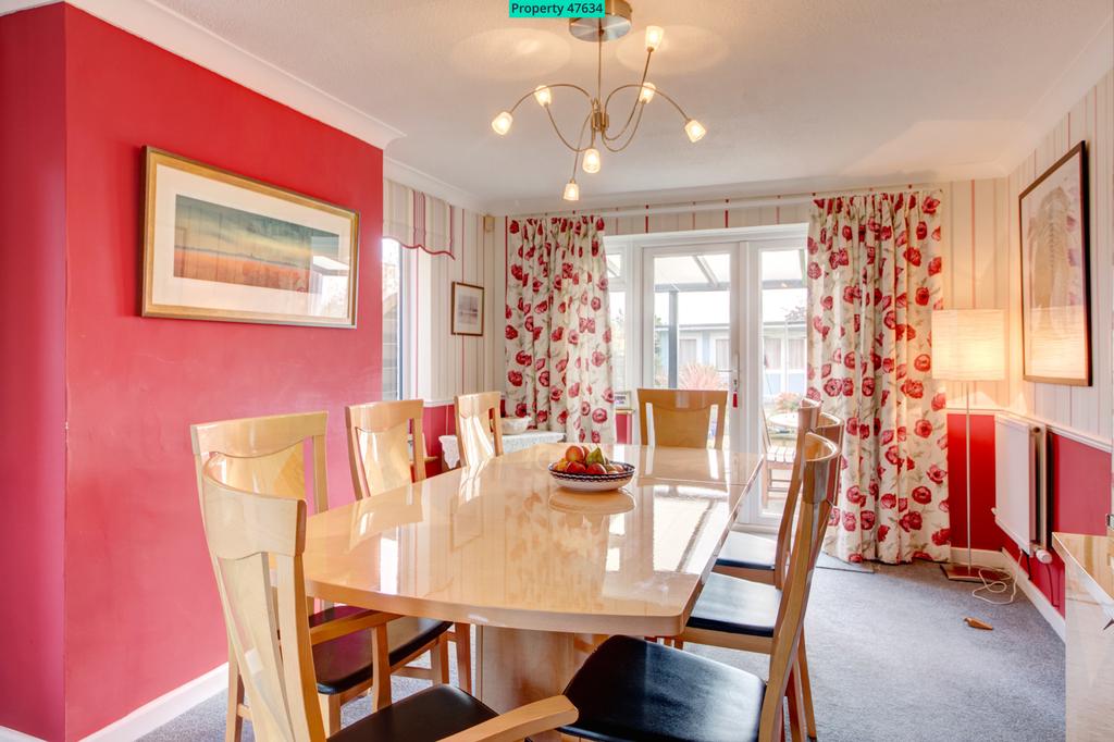 Separate dining room