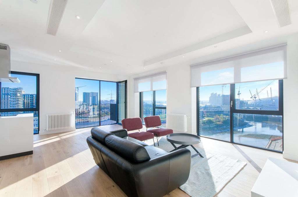 Echo House, London City Island... 3 bed apartment £3,640 pcm (£840 pw)