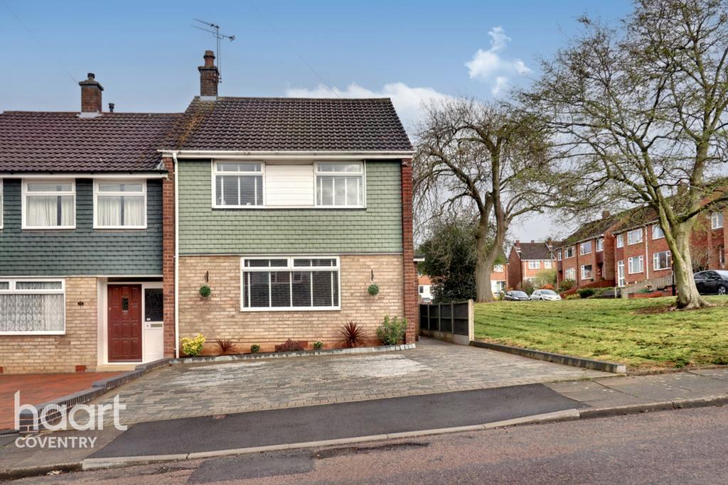 Claverdon Road, Coventry 3 bed end of terrace house £315,000