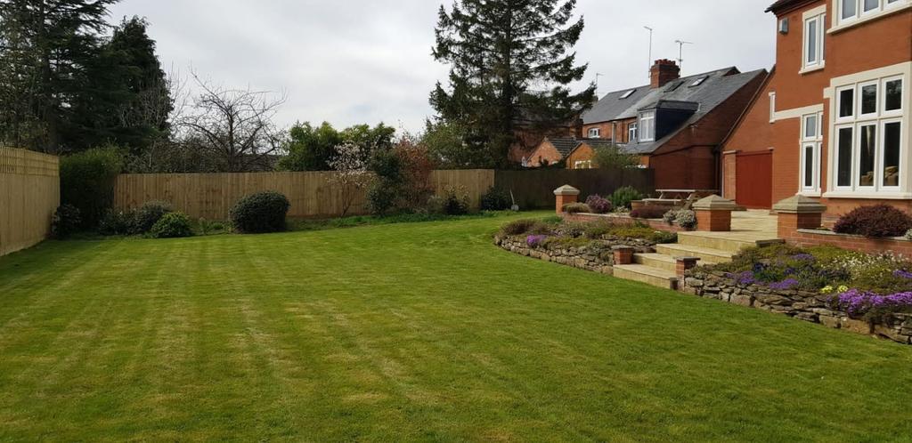 Rear garden