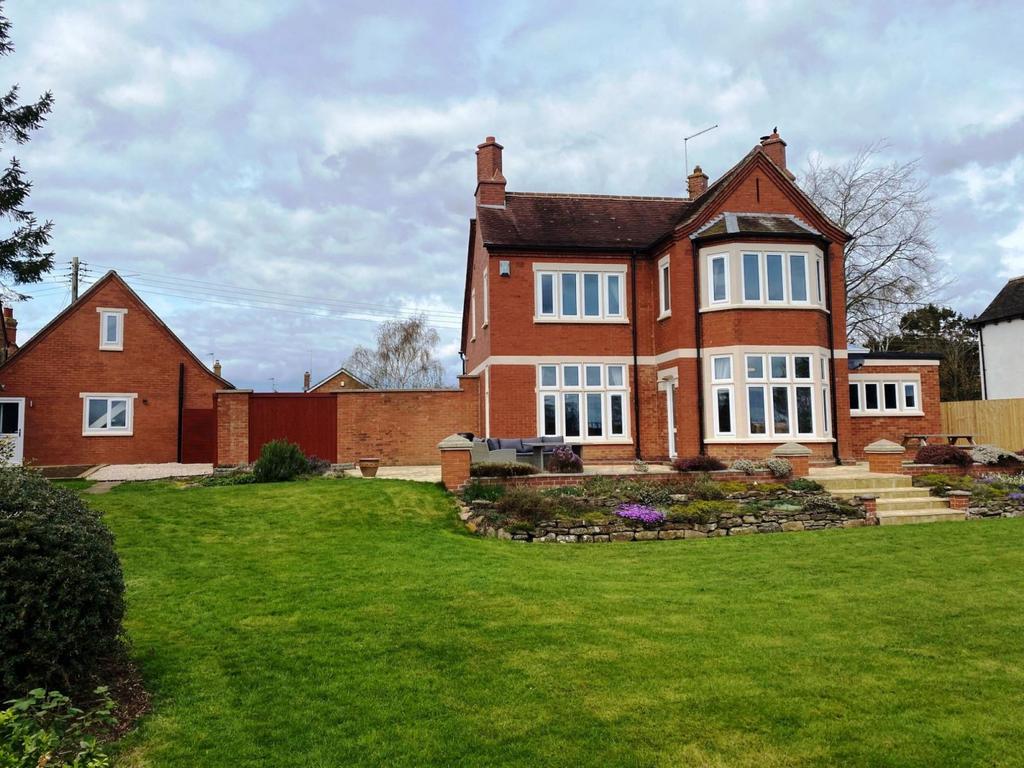 Rear of property