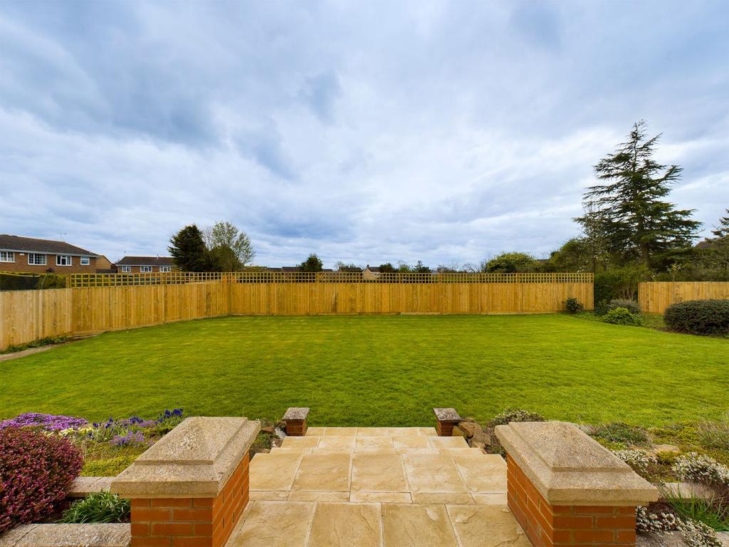 Rear garden