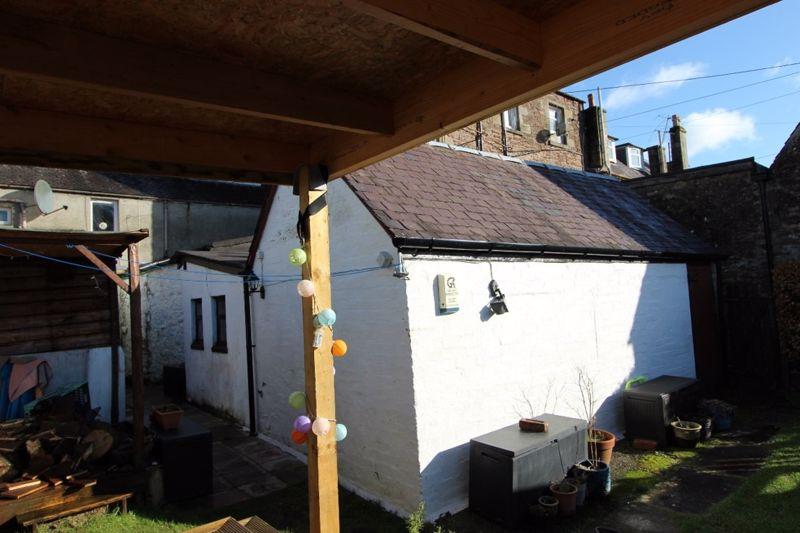 Two rear sheds on