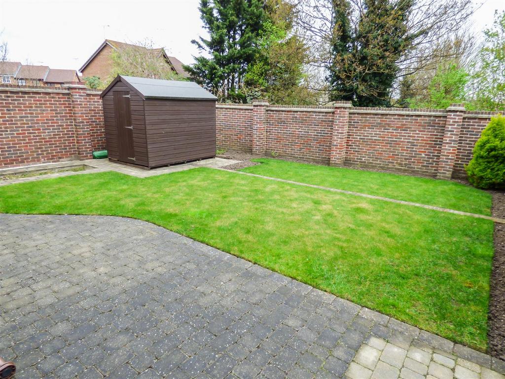 Rear garden