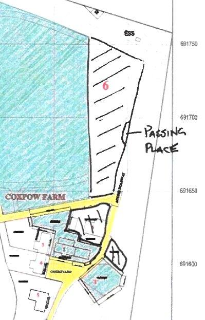 Hashed Site Plan