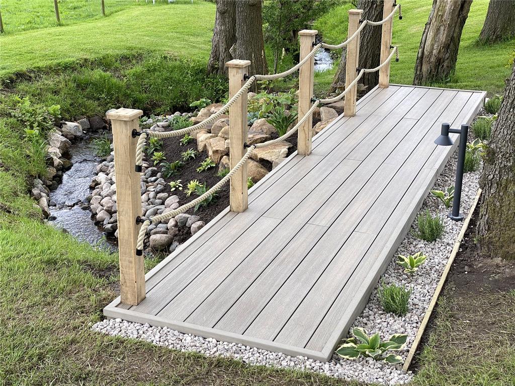 Rear Garden Bridge
