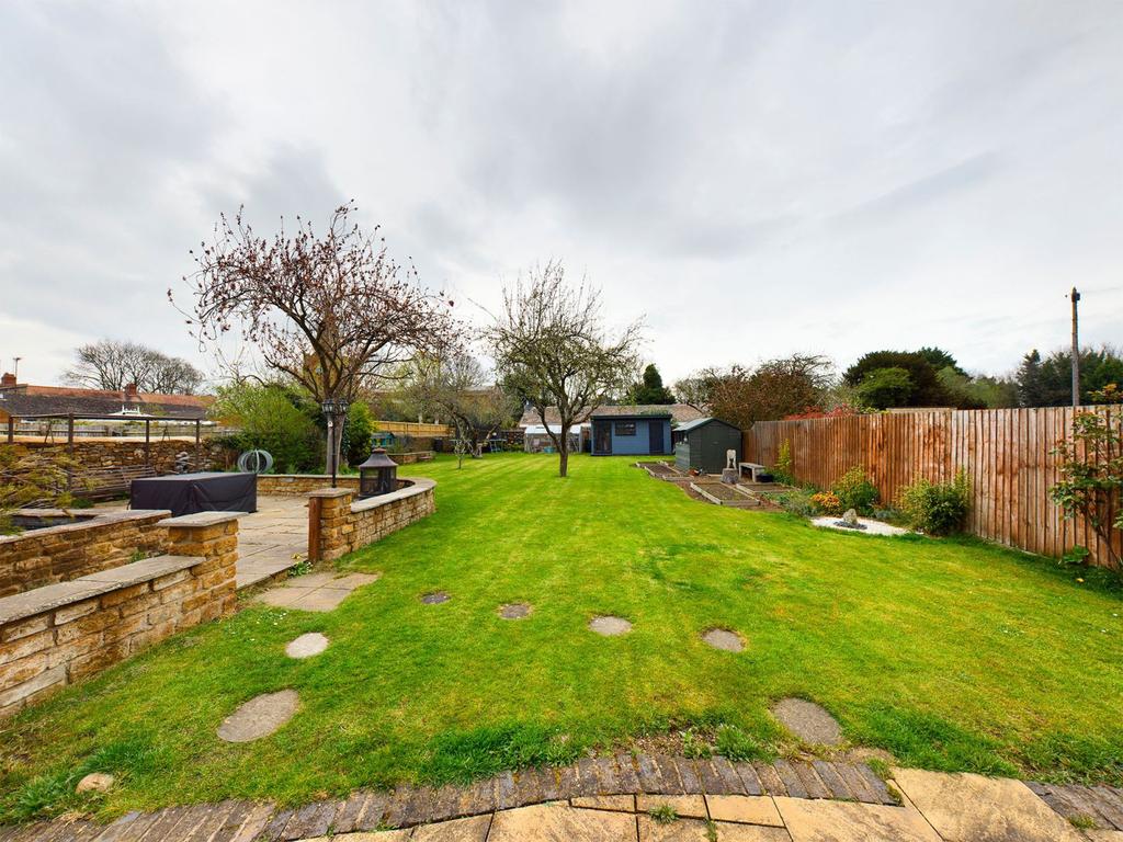 Rear garden