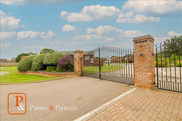 Gated Entrance To Th