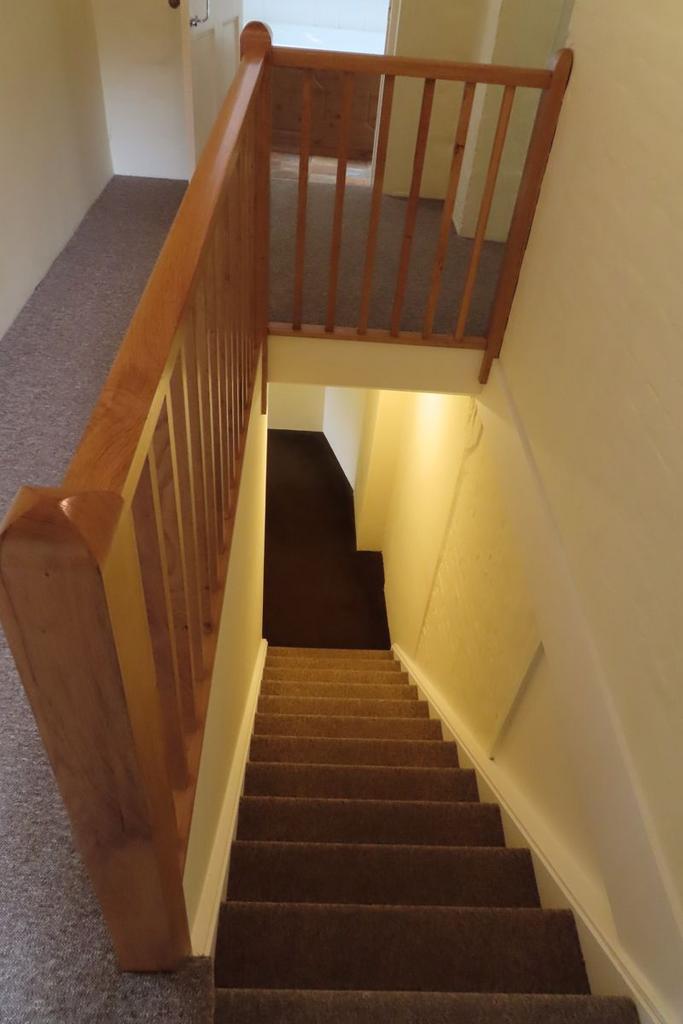 Landing and stairs