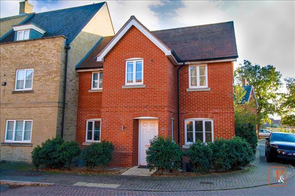 Kirk Way, Highwoods, Colchester CO4... 3 bed end of terrace house - £ ...