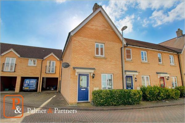 Kirk Way, Mile End, Colchester, CO4... 2 bed end of terrace house - £ ...