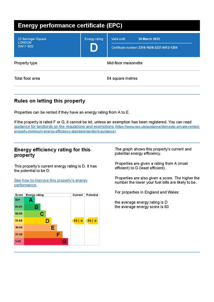 Energy Performance Certificate