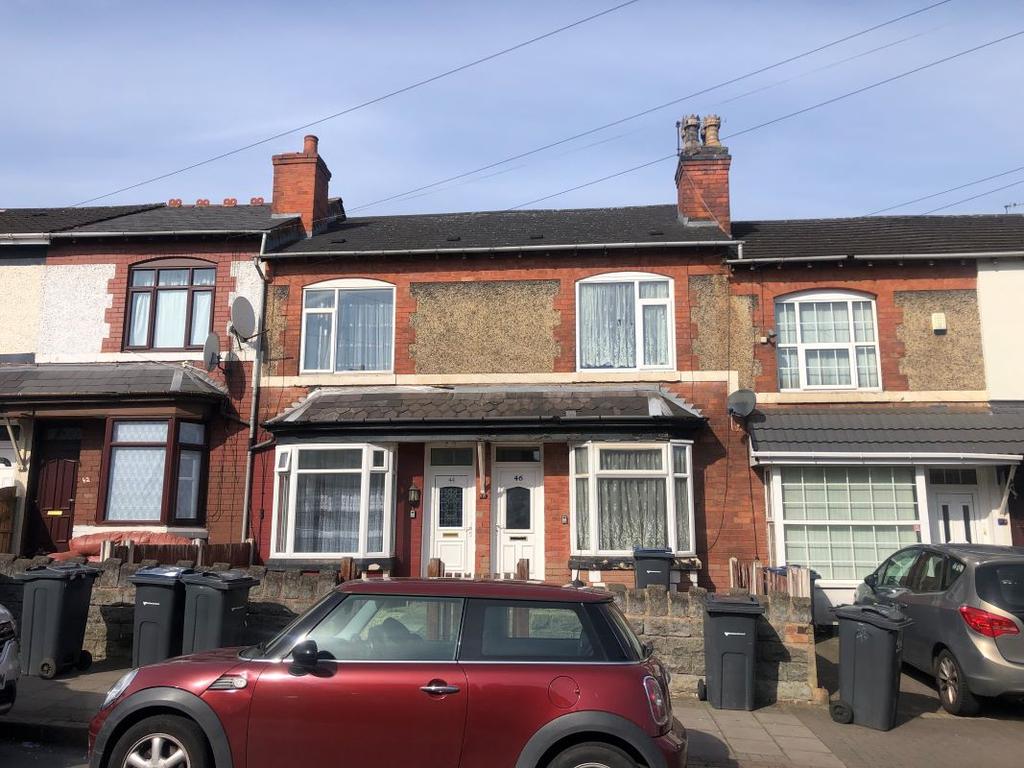46 William Cook Road, Ward End... 2 bed terraced house £60,000