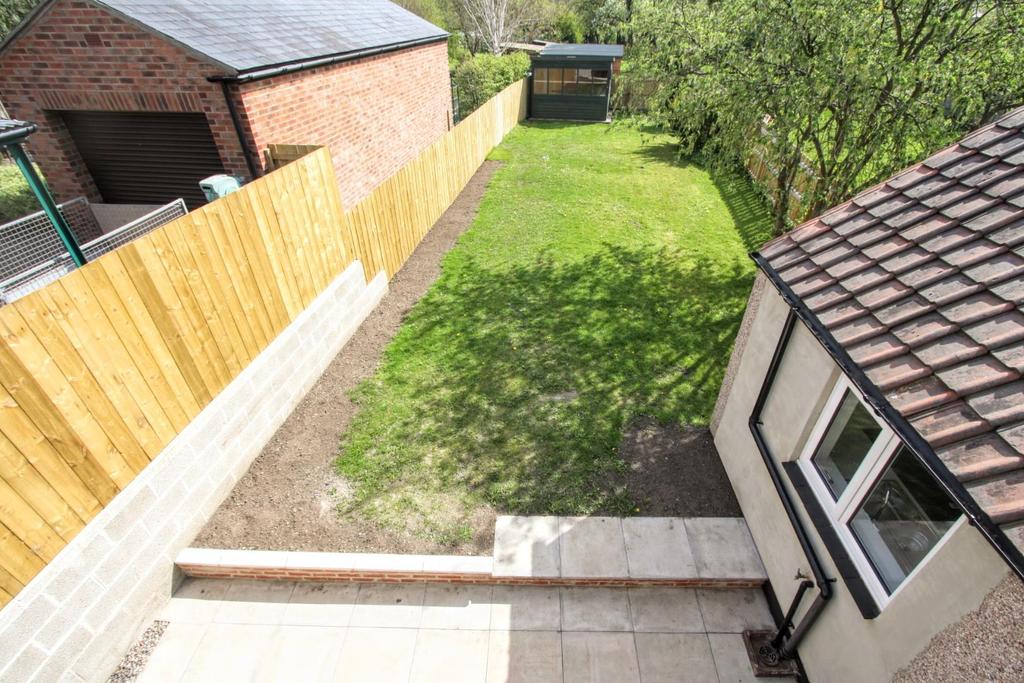 Rear garden