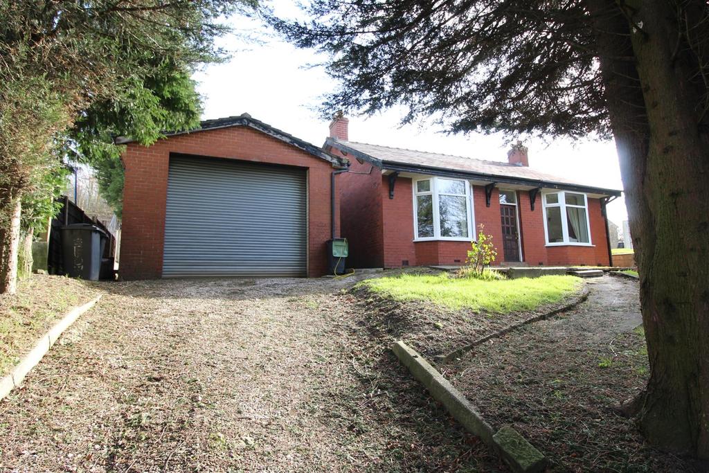 Woolley Bridge, Hadfield, Glossop 3 bed detached bungalow £350,000