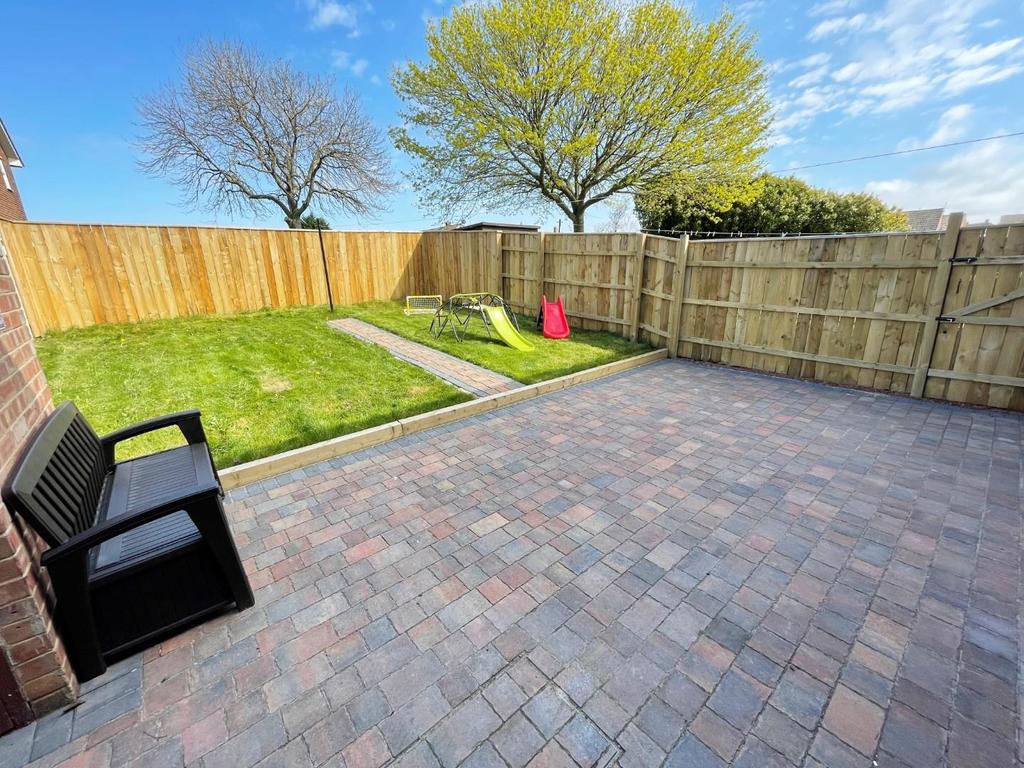 Rear garden