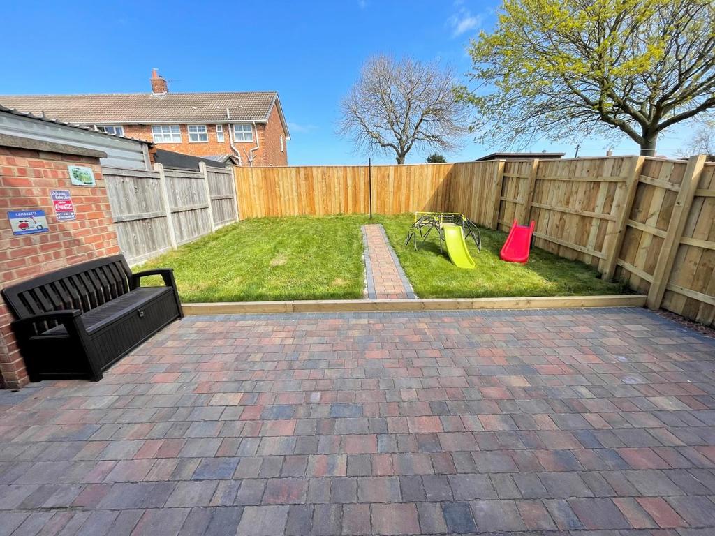 Rear garden