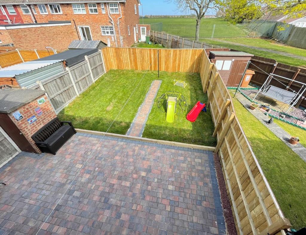 Rear garden