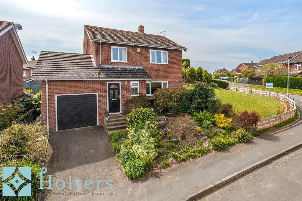 Downton View, Ludlow 3 bed detached house £299,950