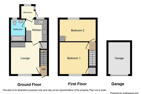 2 bedroom terraced house for sale - West Avenue, Easington, Peterlee, Durham, SR8 3NN