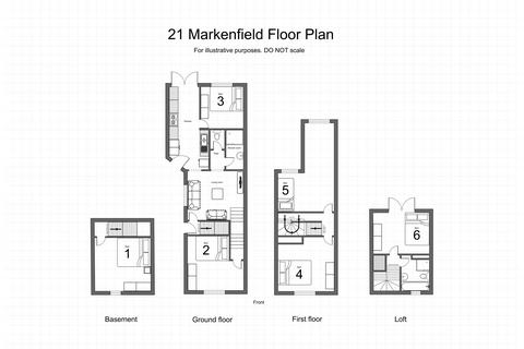 6 bedroom semi-detached house to rent, Markenfield Road, Guildford GU1