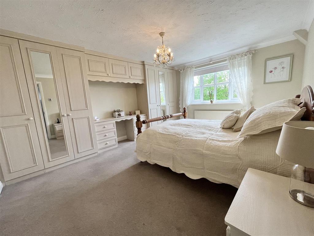 Master bedroom suite