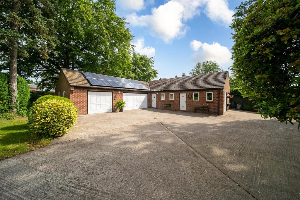 Double garage