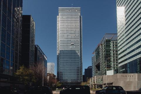 Office to rent, One Canada Square,Canary Wharf,