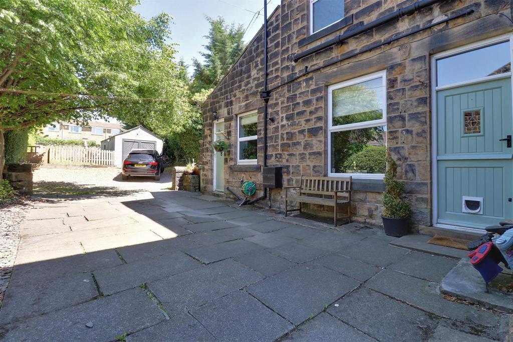 Driveway and garage