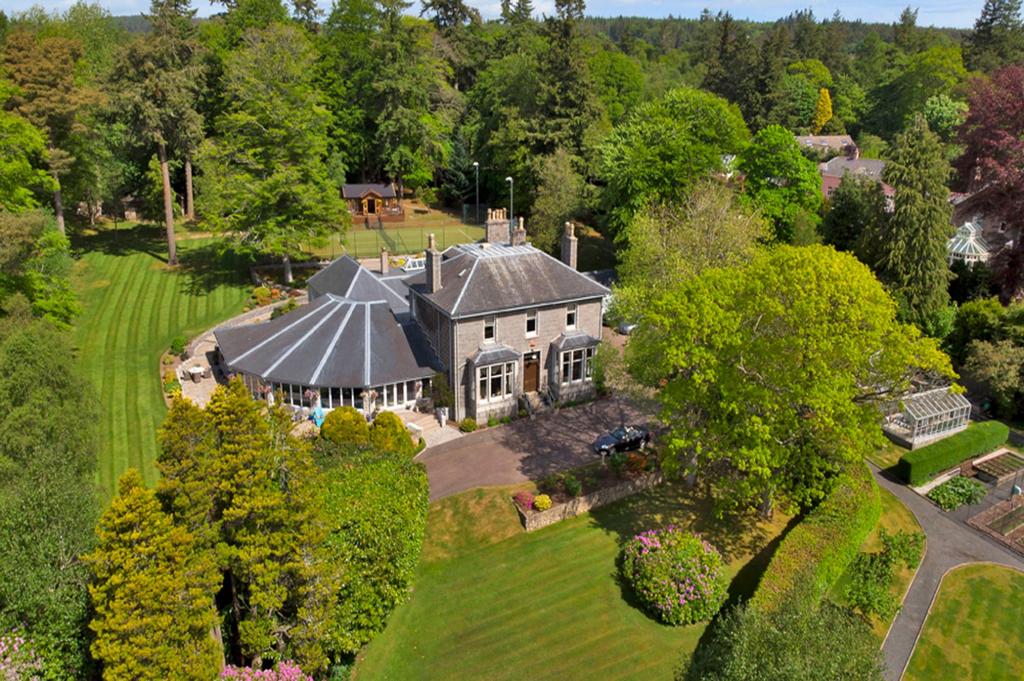 Aerial Of House